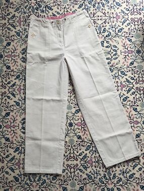 Vintage Y2K Lauren Ralph Lauren Lake Resort Beige Straight Leg Pants